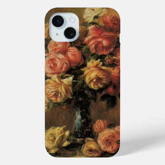 Rozen in een Vase door Pierre Renoir,  Kunst Case-Mate iPhone Case (Achterkant)