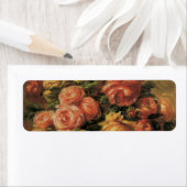 Rozen in een Vase door Pierre Renoir, Kunst Etiket (Insitu)