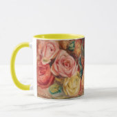 Rozen in een Vase door Pierre Renoir,  Kunst Mok (Links)