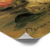 Rozen in een Vase door Pierre Renoir,  Kunst Poster (Hoek)