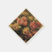 Rozen in een Vase door Pierre Renoir,  Kunst Servet (Hoek)