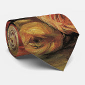 Rozen in een Vase door Pierre Renoir, Kunst Stropdas (Opgerold)