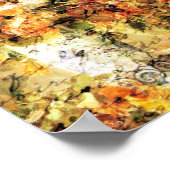 Rozen in een Vase Poster (Hoek)