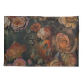 Rozen in Herfst  kleuren botanische tuin Kussensloop (Achterkant)