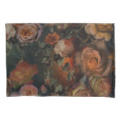 Rozen in Herfst kleuren botanische tuin Kussensloop (Voorkant)