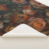 Rozen in Herfst  kleuren botanische tuin Sherpa Deken (3/4)