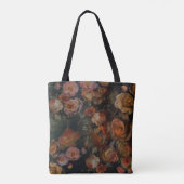 Rozen in Herfst kleuren botanische tuin Tote Bag (Achterkant)