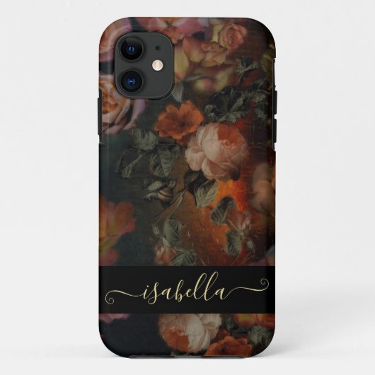 Rozen in Herfst  kleuren botanische tuinbouw Hoesj Case-Mate iPhone Case (Achterkant)