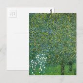 Rozen in het kader van de Trees Cute Briefkaart (Voorkant / Achterkant)