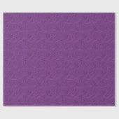 Rozen in reliëf Lavender Paarse GIFT WRAP Cadeaupapier (Vlak)
