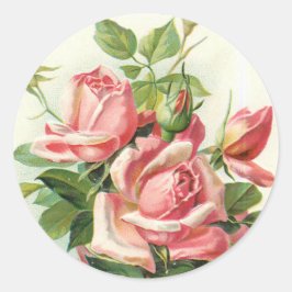 rozen in roze stickers