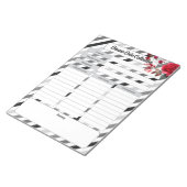 Rozen in strepen _ Disease Data Collectie Notitieblok (Schuin)