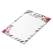 Rozen in strepen _ Letter to Myself Notitieblok (Schuin)