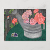 Rozen in water kunnen Briefkaarten (Voorkant)