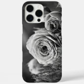 Rozen in zwart-wit Case-Mate iPhone case (Achterkant)