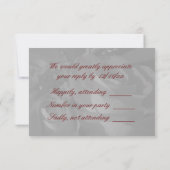 "Rozen in zwart-wit" — RSVP [a] Kaartje (Achterkant)