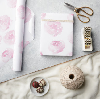Rozen Inpakpapier - handgeschilderde bloemen