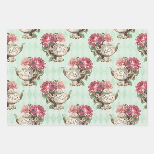  Rozen Inpakpapier Vel (Voorkant 3)