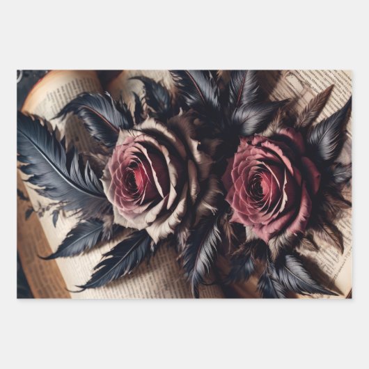 Rozen Inpakpapier Vel (Voorkant 2)