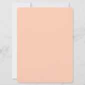 Rozen instellen Flat Save The Date Kaart (Achterkant)