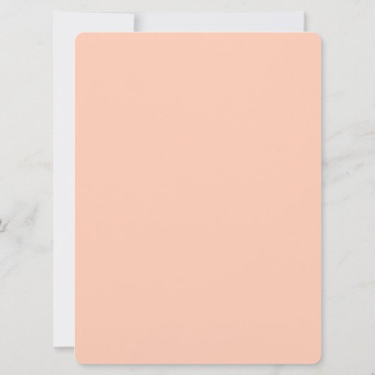 Rozen instellen Flat Save The Date Kaart (Achterkant)