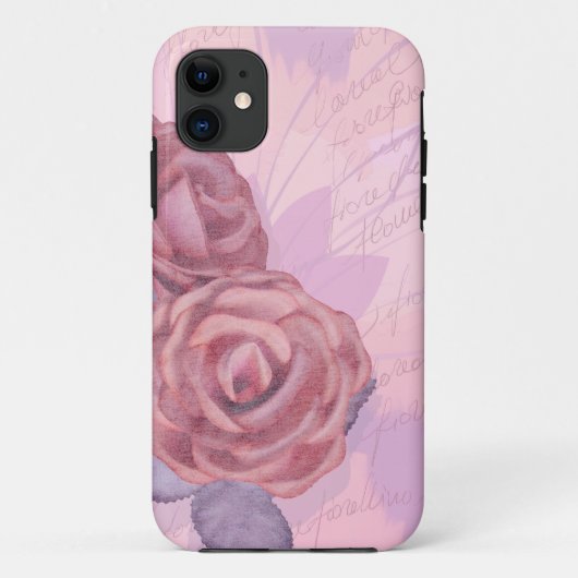  rozen, iPhone 5 hoesje (Achterkant)