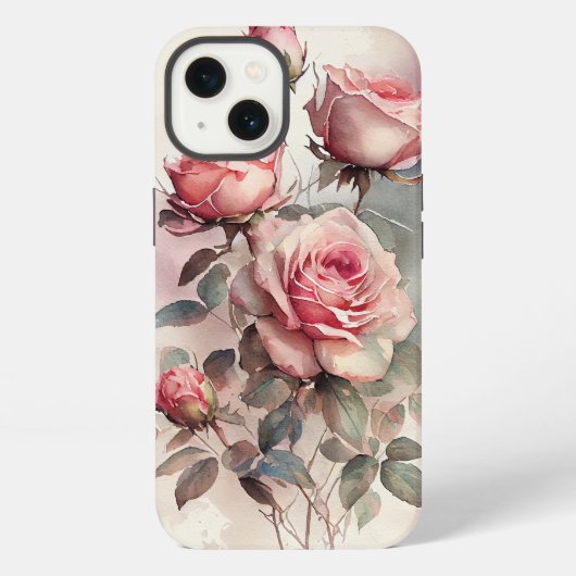 Rozen iPhone Hoesje (Achterkant)