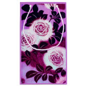 Rozen, Japans Ontwerp Klein Cadeauzakje (Achterkant)