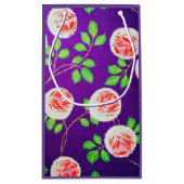 Rozen, Japans Ontwerp Klein Cadeauzakje (Achterkant)