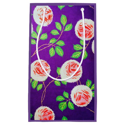 Rozen, Japans Ontwerp Klein Cadeauzakje (Voorkant)