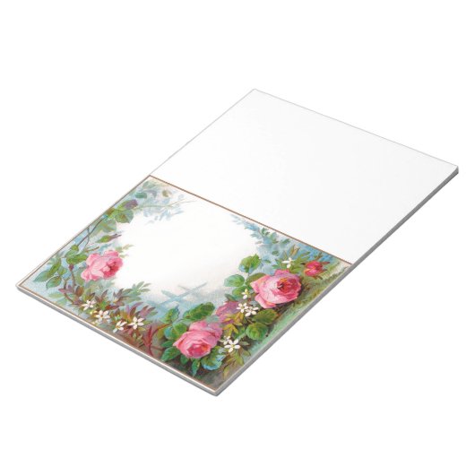 ROZEN & JASMINEN NOTITIEBLOK (Schuin)