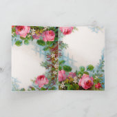 ROZEN & JASMINES, Gefeliciteerd verjaardag Kaart (Binnen)