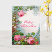 ROZEN & JASMINES, Happy Moederdag Kaart (Gele Bloem)