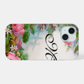 ROZEN & JASMINES MONOGRAAM iPhone 15 CASE (Achterkant horizontaal)