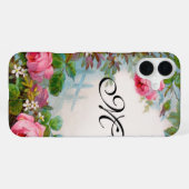 ROZEN & JASMINES MONOGRAM iPhone HOESJE (Achterkant horizontaal)