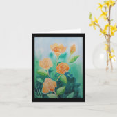 Rozen Kaart (Gele Bloem)