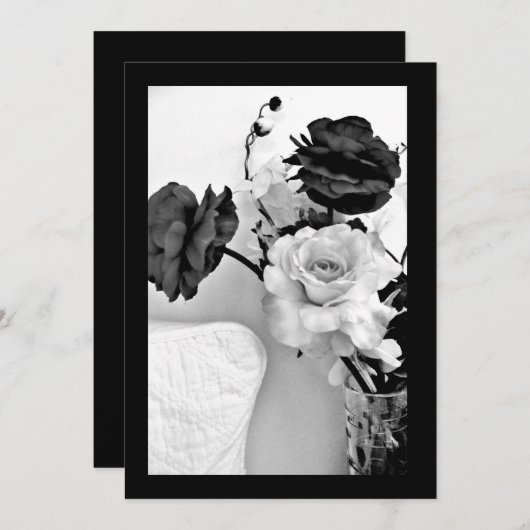 Rozen Kaart (Voorkant / Achterkant)