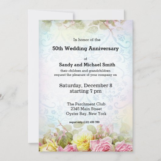  Rozen Kaart (Voorkant)