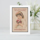 Rozen Kaart (Staand voorkant)