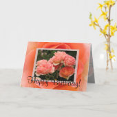 Rozen kaart (Gele Bloem)