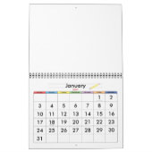 Rozen Kalender (Jan 2027)