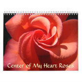 Rozen Kalender Midden Van Mijn Hart Valentijnsdag  (Hoes)