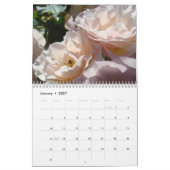 ROZEN KALENDER Zoete ROZE ROOS BLOEMEN (Jan 2027)