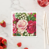  Rozen karretje (F) Servetten (Insitu)