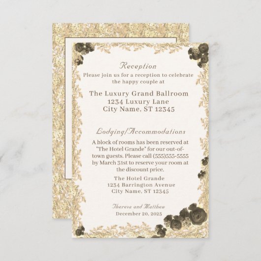  Rozen Katholieke Kaart (Voorkant / Achterkant)