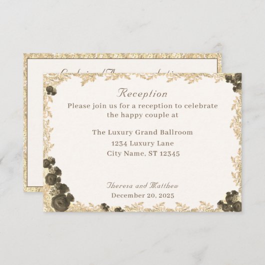  Rozen Katholieke Kaart (Voorkant / Achterkant)