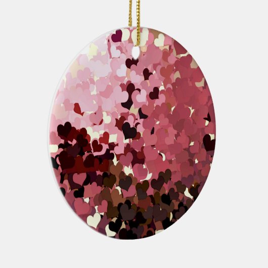 ROZEN KERAMISCH ORNAMENT (Rechts)