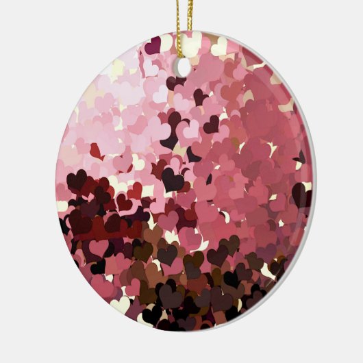 ROZEN KERAMISCH ORNAMENT (Links)