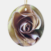 ROZEN KERAMISCH ORNAMENT (Links)