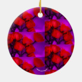 Rozen Keramisch Ornament (Achterkant)